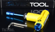 SILVER TOOL YELLOW BLUE