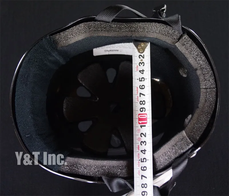 187 ヘルメット グロスブラックL 58cm-59cmの画像3 画像:187 ヘルメット グロスブラックL 58cm-59cm_3