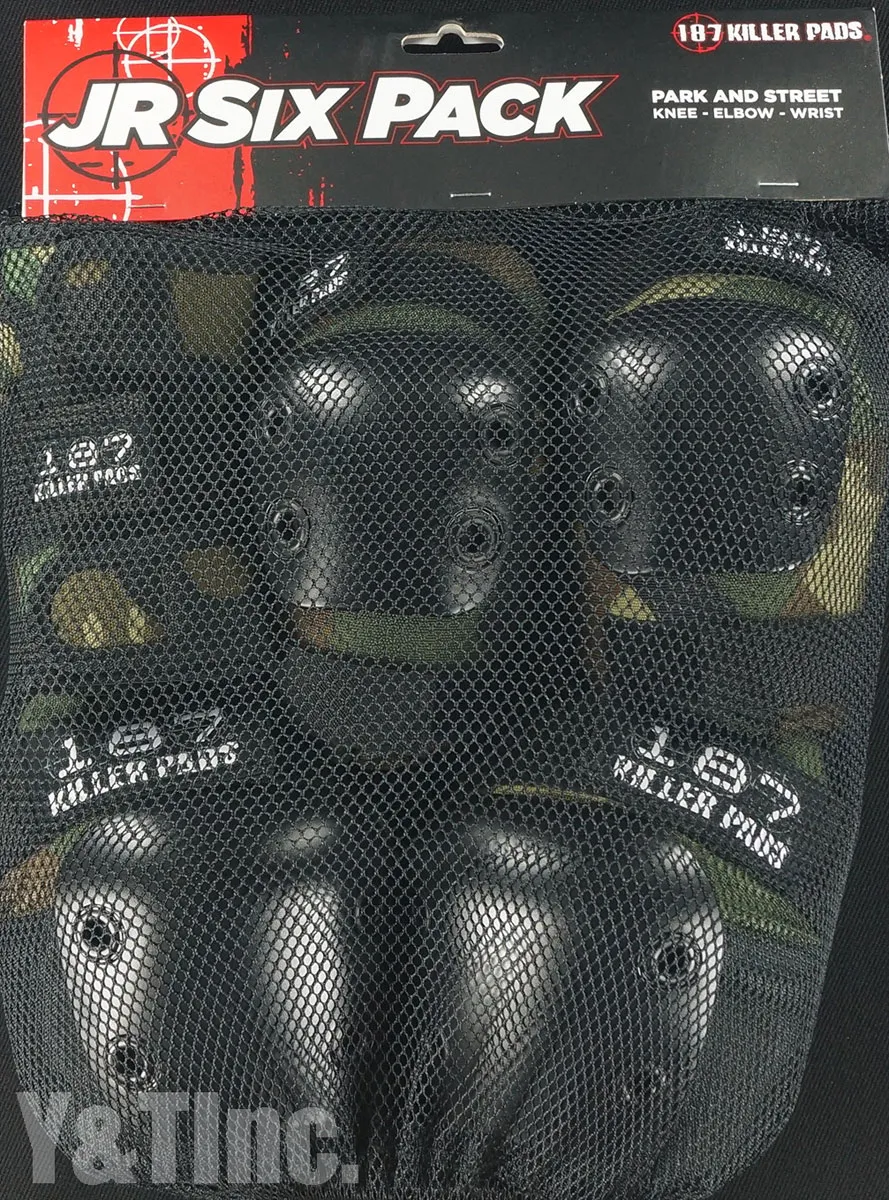 画像:ワンエイトセブン ジュニアシックスパック キッズ用 迷彩_1