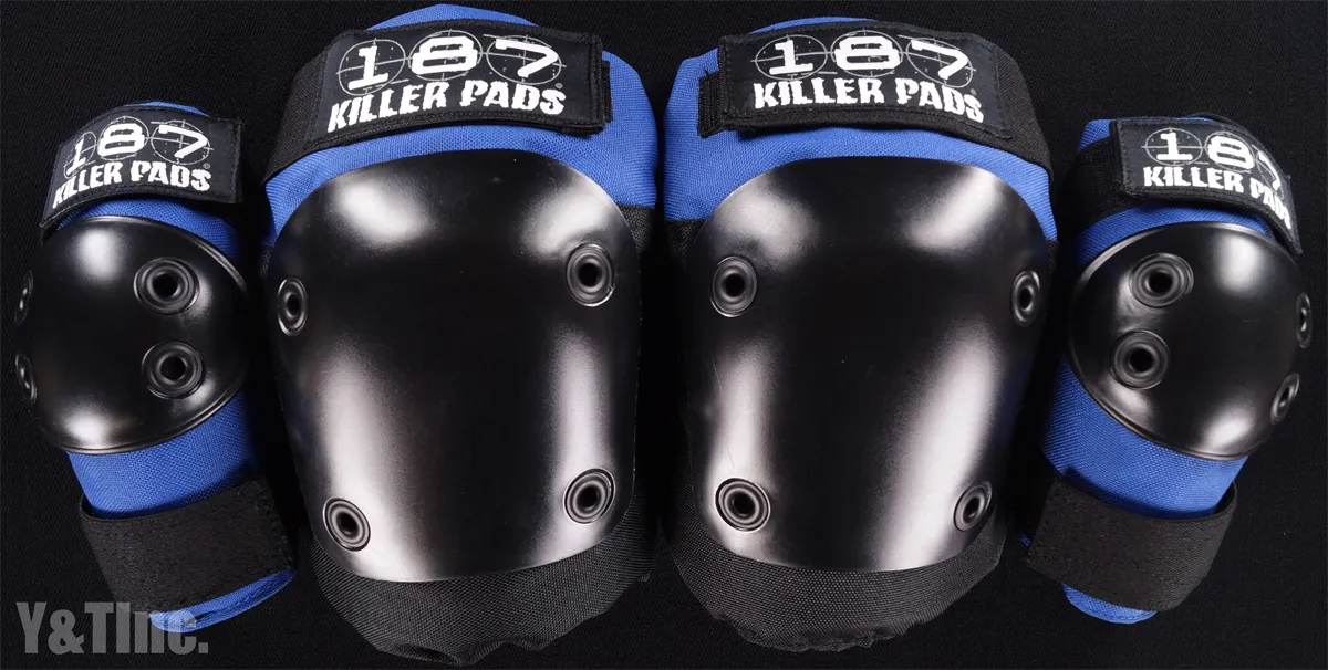 ワンエイトセブン コンボパック ニー エルボー ブルー L-XLの画像1 画像:ワンエイトセブン コンボパック ニー エルボー ブルー L-XL_1