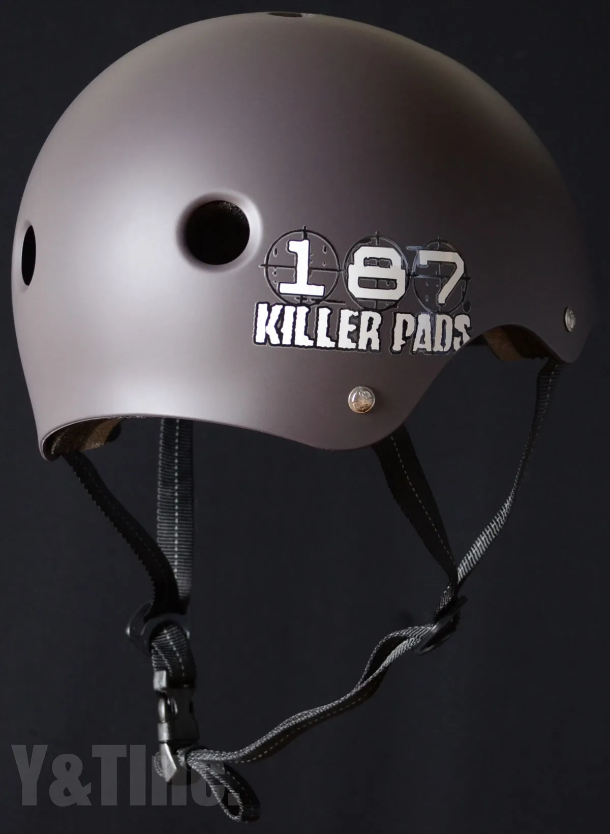 187 ヘルメット マットチャコール XLの画像2 画像:187 ヘルメット マットチャコール XL_2