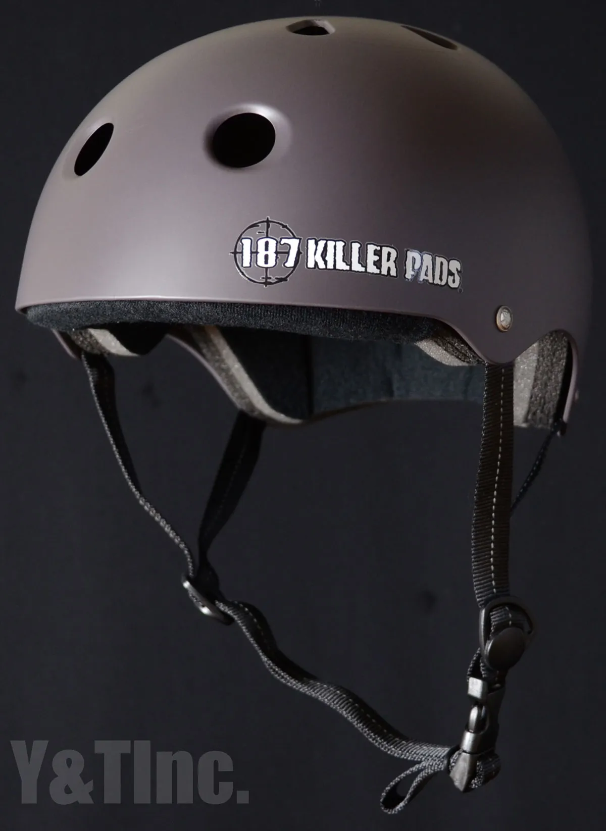 187 ヘルメット マットチャコール XLの画像1 画像:187 ヘルメット マットチャコール XL_1