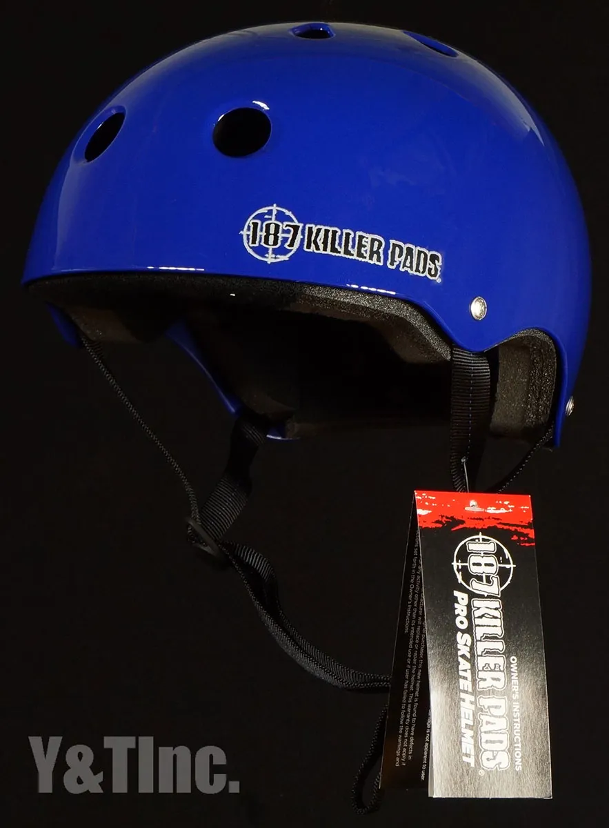 187 ヘルメット ロイヤルブルー Lの画像1 画像:187 ヘルメット ロイヤルブルー L_1