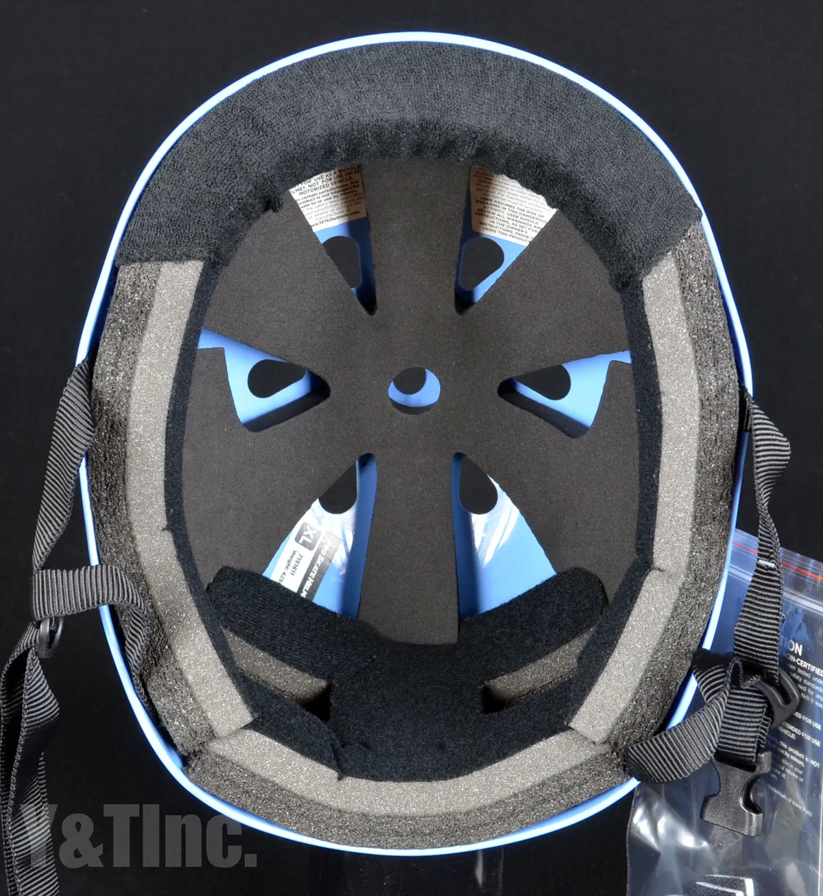 187 ヘルメット ライトブルー XLの画像3 画像:187 ヘルメット ライトブルー XL_3