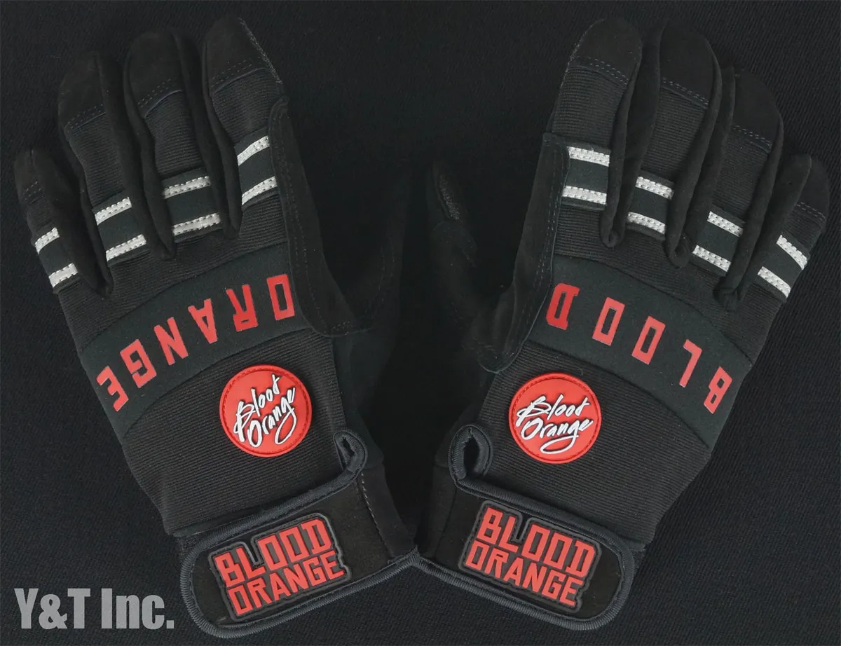 ブラッドオレンジ スライドグローブ ナックルレス ブラックブラック L-XLの画像1 画像:ブラッドオレンジ スライドグローブ ナックルレス ブラックブラック L-XL_1