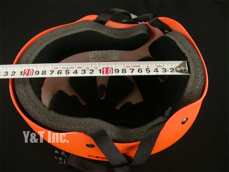 プロテック クラッシック マットオレンジ L 57cm-58cmの画像2 画像:プロテック クラッシック マットオレンジ L 57cm-58cm_2