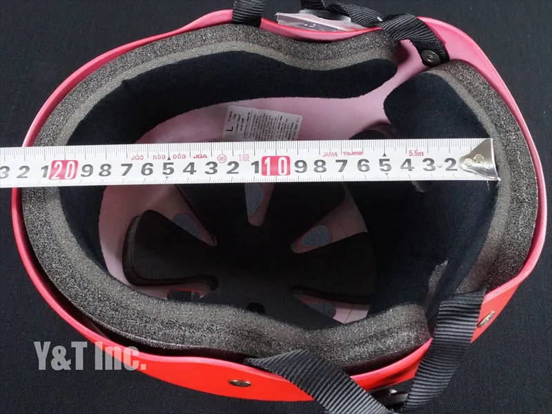 プロテック クラッシック マットレッド L 57cm-58cmの画像2 画像:プロテック クラッシック マットレッド L 57cm-58cm_2