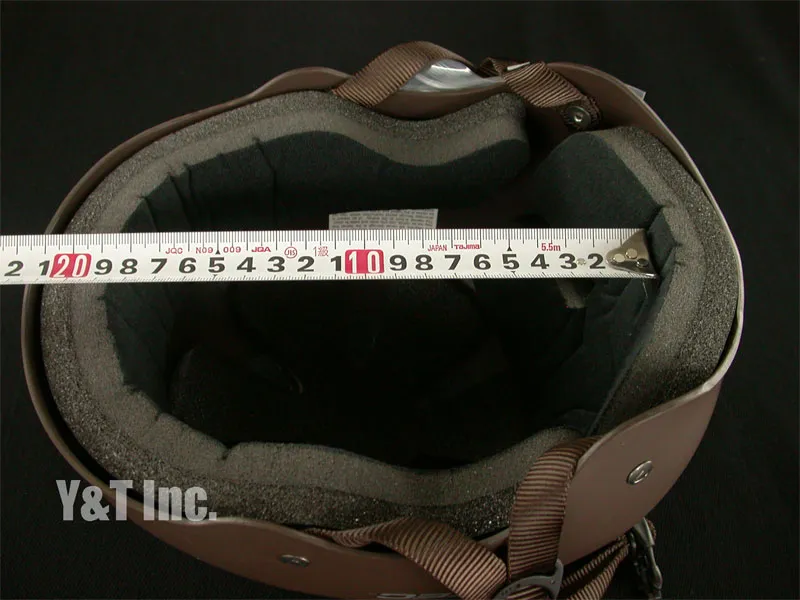 プロテック クラッシック マットブラウン S 53cm-54cmの画像2 画像:プロテック クラッシック マットブラウン S 53cm-54cm_2