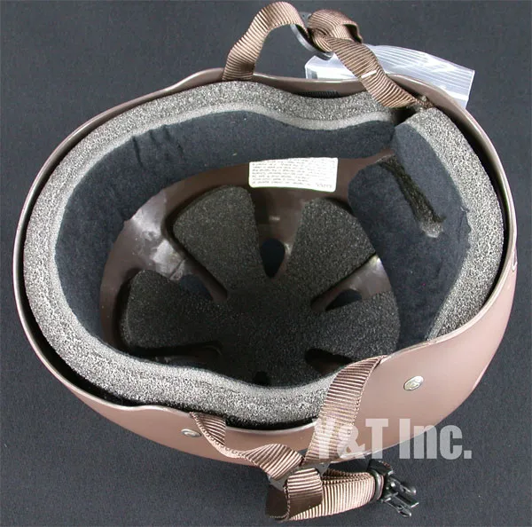 プロテック ヘルメット クラッシック マットブラウン L 57cm-58cmの画像3 画像:プロテック ヘルメット クラッシック マットブラウン L 57cm-58cm_3