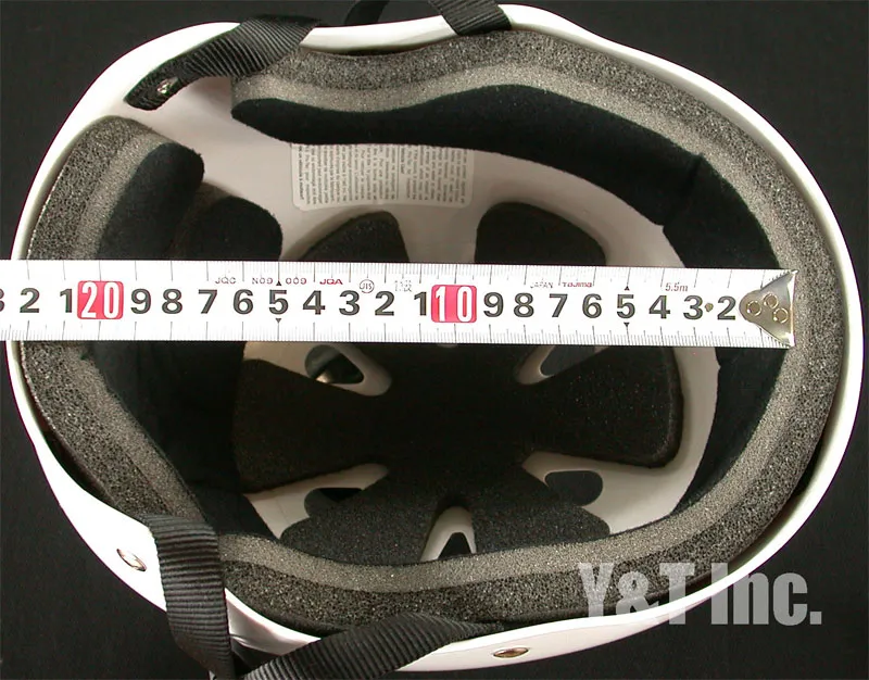 プロテック クラッシック ホワイト L 57cm-58cmの画像2 画像:プロテック クラッシック ホワイト L 57cm-58cm_2