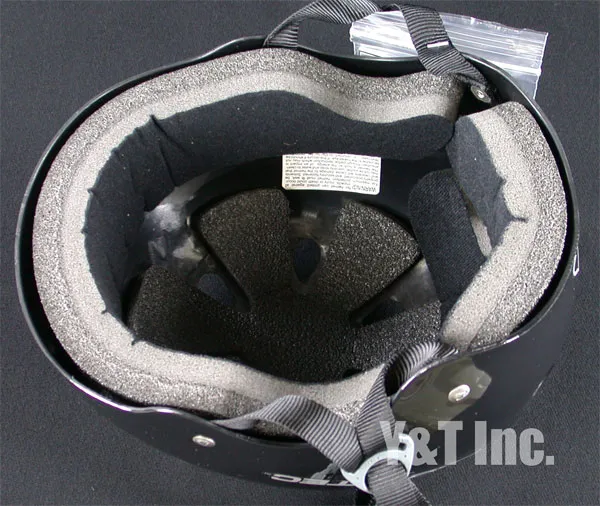 プロテック クラッシック ブラック S 53cm-54cmの画像3 画像:プロテック クラッシック ブラック S 53cm-54cm_3