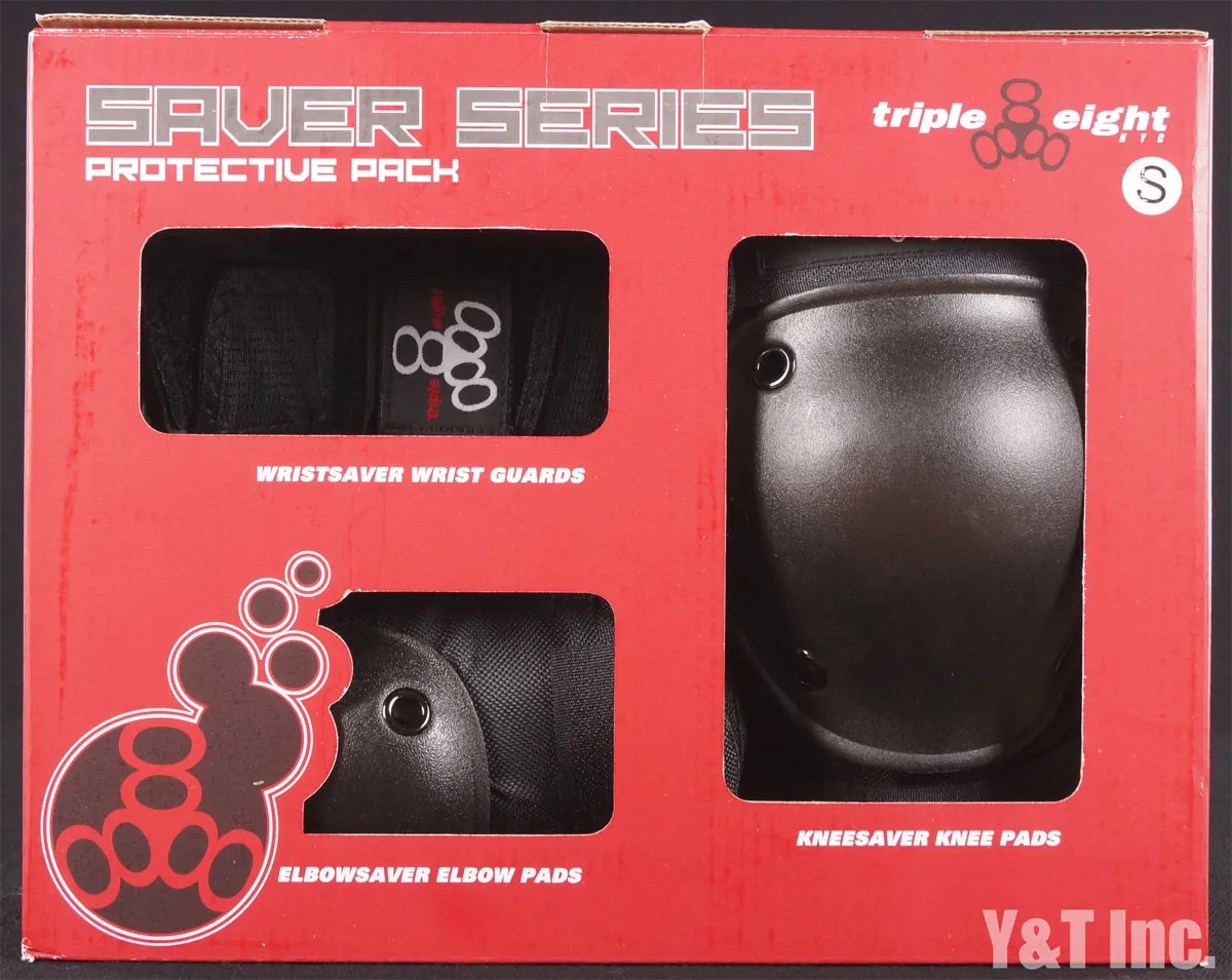 トリプルエイト セイバー ニー エルボー リスト 3点セット Mの画像1 画像:トリプルエイト セイバー ニー エルボー リスト 3点セット M_1