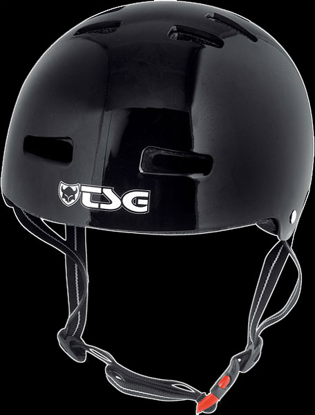画像:TSG ヘルメット スケート BMX グロスブラック L-XL_1