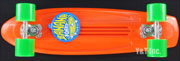 スケートボード ゴールドカップ バナナボード オレンジ グリーン