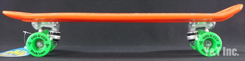 画像:ゴールドカップ バナナボード オレンジ グリーン_3