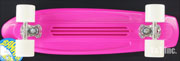 スケートボード ゴールドカップ バナナボード ピンク ホワイト
