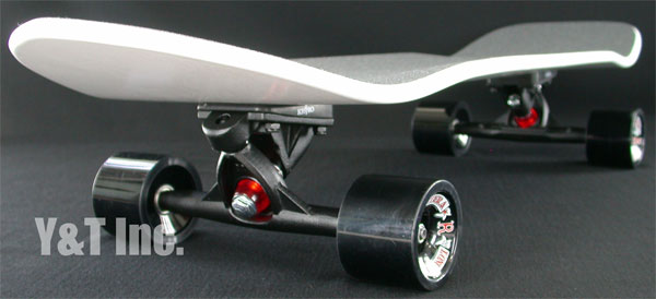 画像:ブランク オールドスクール ターボ ホワイト ランダル180BLACK CR リビエラ66mm ABEC7_4