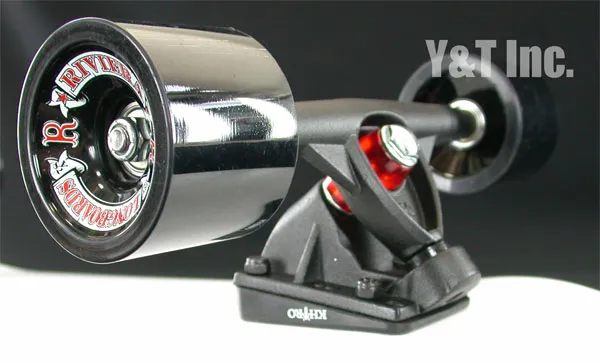 ブランク オールドスクール ターボ ホワイト ランダル180BLACK CR リビエラ66mm ABEC7の画像6 画像:ブランク オールドスクール ターボ ホワイト ランダル180BLACK CR リビエラ66mm ABEC7_6