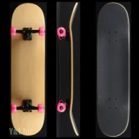 デッキ ブランクストリート 3280 ナチュラルブラック スピード134ブラック 51mm99aピンク