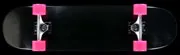 スケートボード ブランククルーザー 3280 ブラック TKP シルバーブラック 58mm ピンク