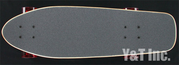 画像:ターボ ミニクルーザー ステインブルー ランダル125 アングル グラビティ66mm ターボABEC7_3