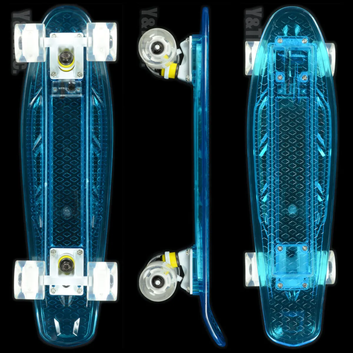 LED ミニクルーザー クリアブルーの画像8 画像:LED ミニクルーザー クリアブルー_8