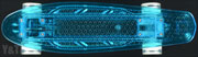 LED MINI CRUISER BLUE