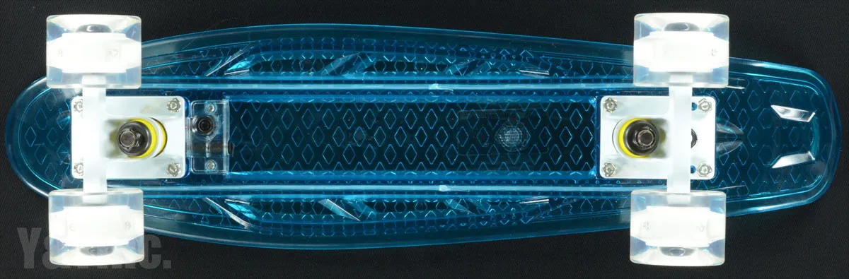 LED ミニクルーザー クリアブルーの画像3 画像:LED ミニクルーザー クリアブルー_3