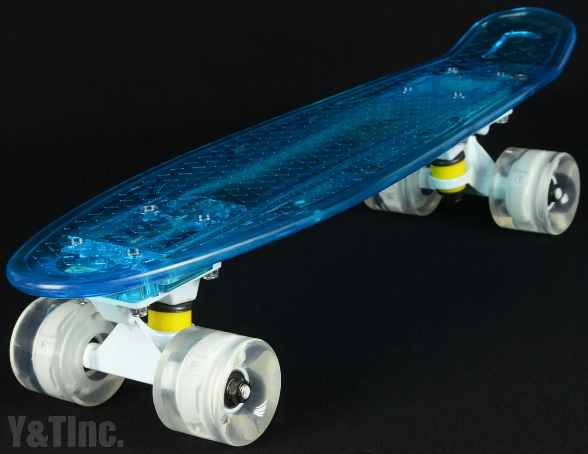 LED ミニクルーザー クリアブルーの画像4 画像:LED ミニクルーザー クリアブルー_4