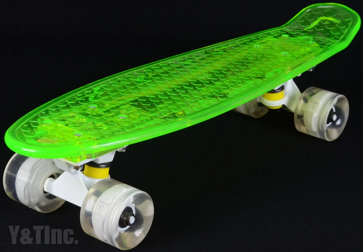 LED ミニクルーザー クリアグリーンの画像4 画像:LED ミニクルーザー クリアグリーン_4