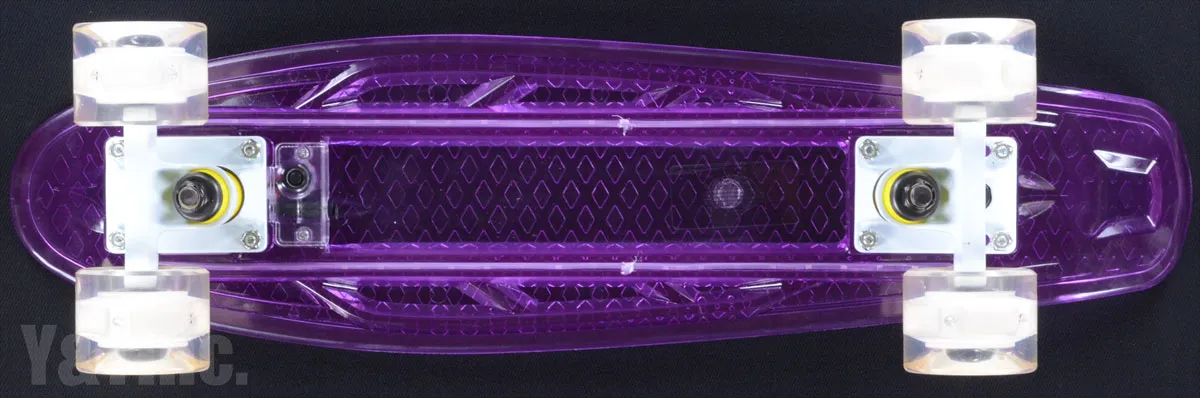 LED ミニクルーザー クリアパープルの画像3 画像:LED ミニクルーザー クリアパープル_3