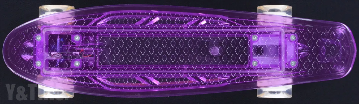 LED ミニクルーザー クリアパープルの画像1 画像:LED ミニクルーザー クリアパープル_1