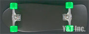 デッキ オールドスクール フィッシュテール トラッカー161 ノースクール60mm