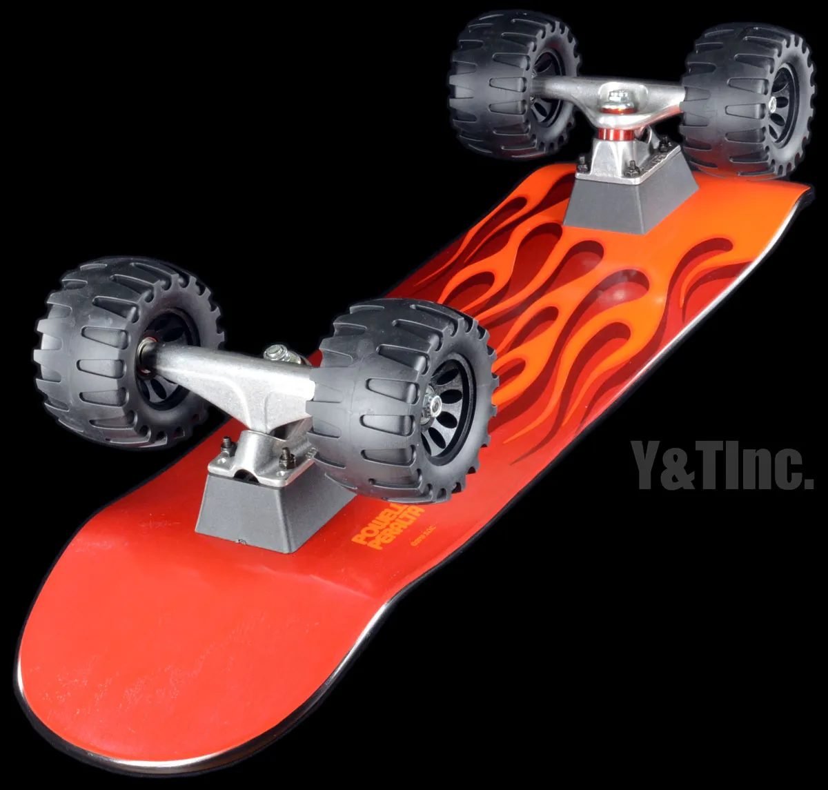 パウエル ホットロッドフレームス オレンジレッド トラッカー161 オフロード110mmの画像5 画像:パウエル ホットロッドフレームス オレンジレッド トラッカー161 オフロード110mm_5