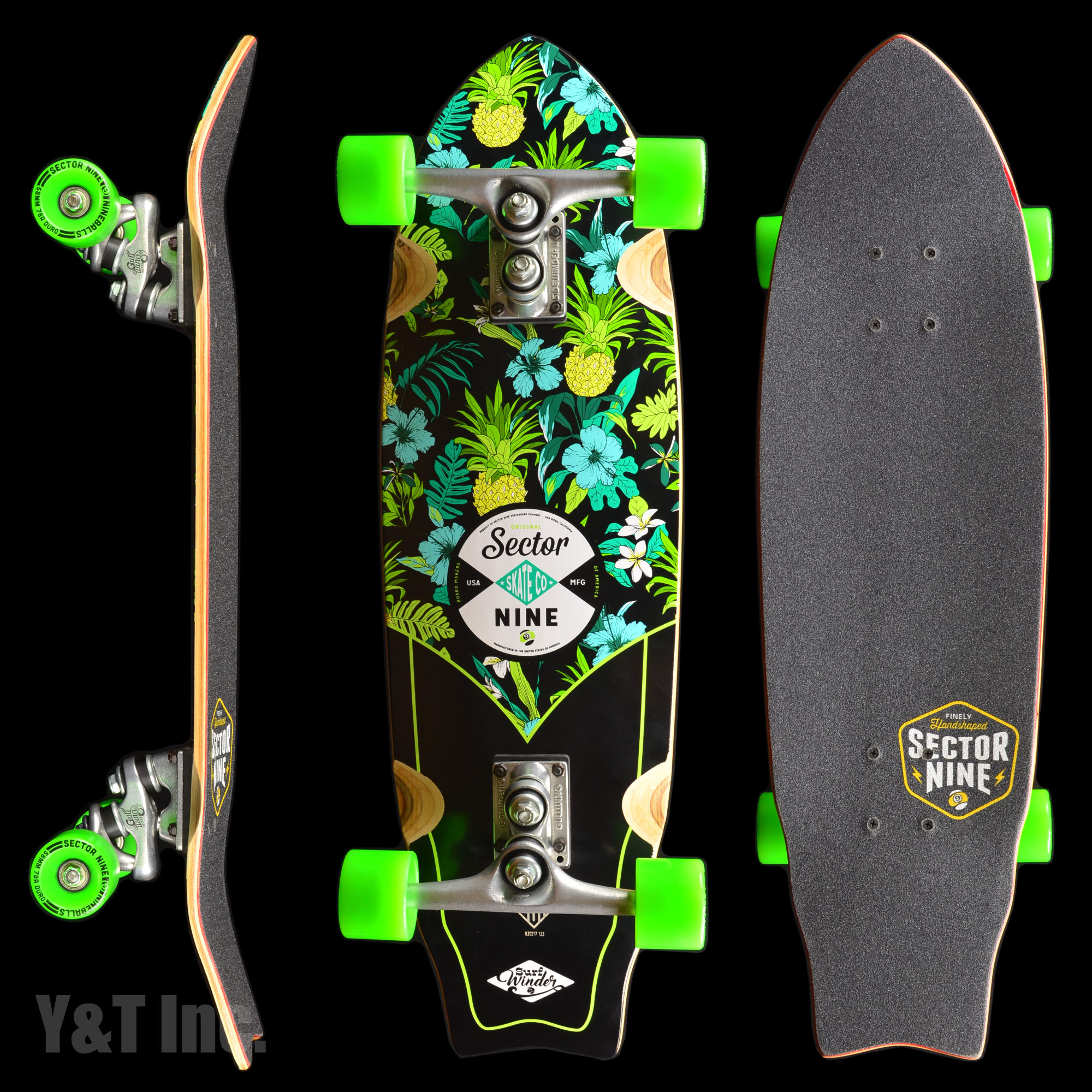 SECTOR9 セクターナイン ロングスケートボード ロンスケ - スケートボード