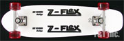 デッキ ジーフレックス クルーザー29 ジェイ ホワイト黒ロゴ トラッカーRT ジーフレックス62mm