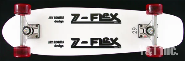 画像:ジーフレックス クルーザー29 ジェイ ホワイト黒ロゴ トラッカーRT ジーフレックス62mm_1