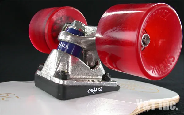 画像:ジーフレックス クルーザー29 ジェイホワイト トラッカー トンネル63mmクリアレッド_6