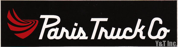 画像:パリス トラック ロゴ文字 185_1