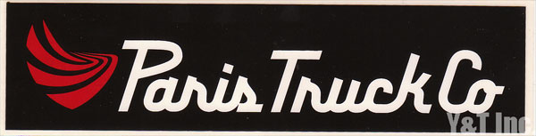 画像:パリス トラック ロゴ文字 185C_1