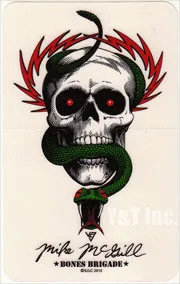 ステッカー パウエルペラルタ マイクマクギル