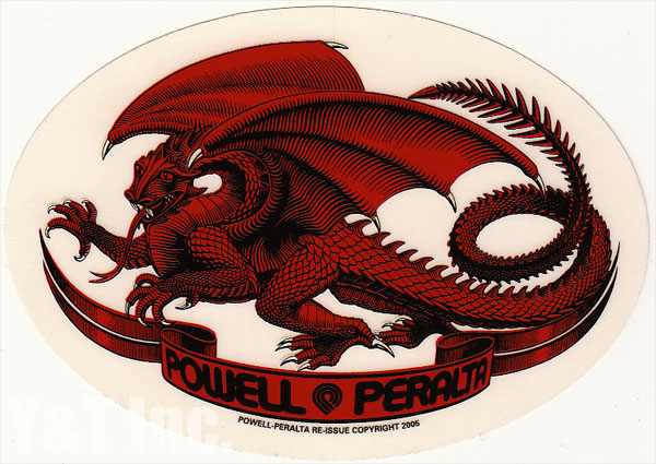 パウエルペラルタ オーバルドラゴン レッドの画像1 画像:パウエルペラルタ オーバルドラゴン レッド_1