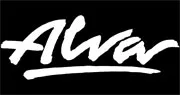 ステッカー アルバ ロゴ ホワイト