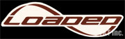 LOADED LOGO TEXT BROWN
