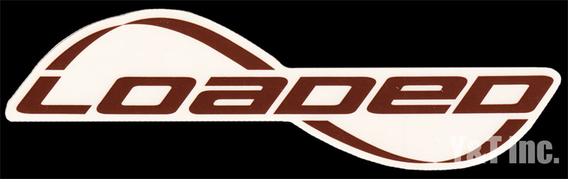 LOADED LOGO TEXT BROWN 1