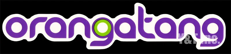 オランガタン ロゴ 文字 パープルの画像1 画像:オランガタン ロゴ 文字 パープル_1