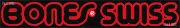 ステッカー ボーンズスイス ロゴ文字