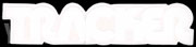 デッキ トラッカー ロゴ文字 13030 ホワイト