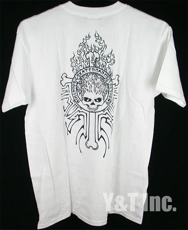 ブルドッグスケーツ Tシャツ NO3 ホワイト Lの画像2 画像:ブルドッグスケーツ Tシャツ NO3 ホワイト L_2