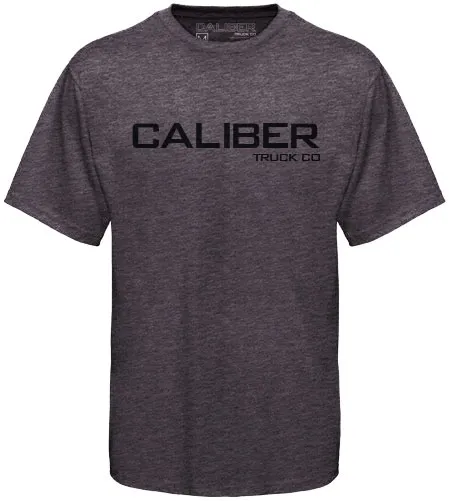 画像:キャリバー Tシャツ 文字 グレー M_1